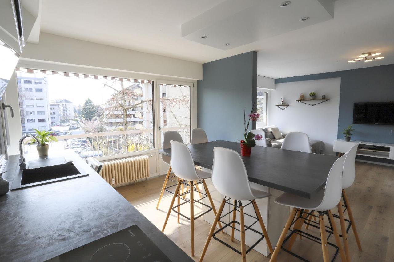 Azur Bleu 4 Etoiles Annecy Centre-Ville Et Lac Lumineux מראה חיצוני תמונה